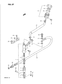 Rear Master Cylinder (Model K)