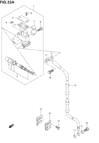 Front Master Cylinder (Model K5/K6)