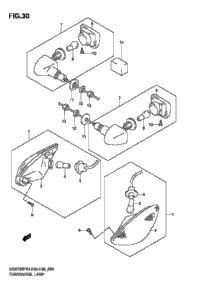 Turn Signal Lamp (Model K4/K5)