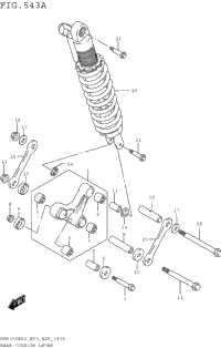 Rear Cushion Lever (Dr650sel5 E03)