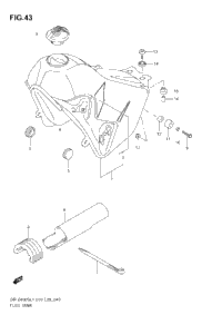 Fuel Tank (Dr-Z400sl1 E28)