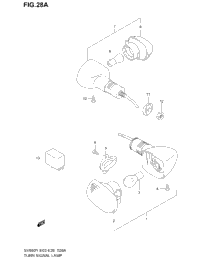 Turnsignal Lamp (Sv650sx/Sy/Sk1/Sk2)