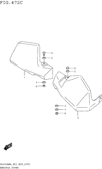 Knuckle Cover (Dl650xam4 E33)