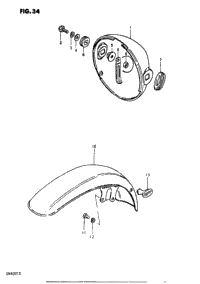 Headlamp Housing - Front Fender