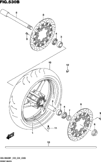 Front Wheel (Gsx-R600)