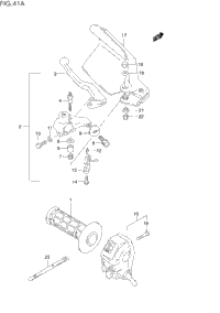 Left Handle Switch (Model P/R/S)