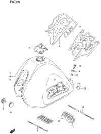 Fuel Tank (Model T/V/W)