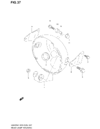 Headlamp Housing