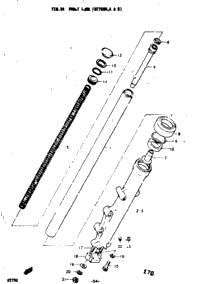 Front Fork (Gt750m
