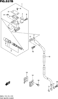 Front Master Cylinder (Rm85l7 P28)