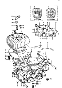 Cylinder - Crankcase