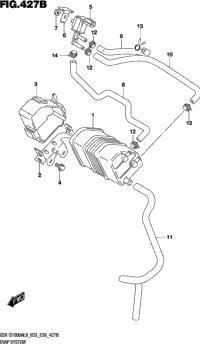 Evap System (Gsx-S1000yal9 E33)