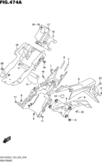 Rear Fender (Gsx-R1000l7 E03)