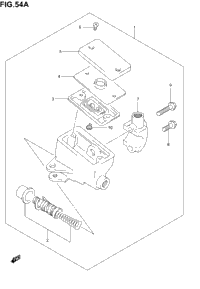 Front Master Cylinder (Gsf1200k1/K2/K3)