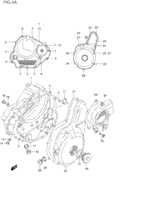 Crankcase Cover (Model R/S/T)