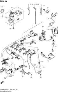 Wiring Harness (Gsx-R1000zl4 E28)