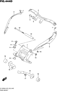 Front Bracket (Dl1000al8 E28) (For Yvb,Yww)