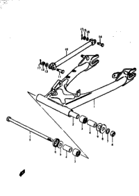 Rear Swinging Arn (Gs560ec