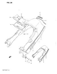 Seat Tail Cover (J/K/L)