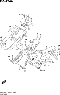 Rear Fender (Gsx-R1000l7 E03)