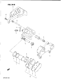 Rear Calipers (Model M)
