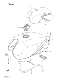 Fuel Tank (Gs550esf/Esg)