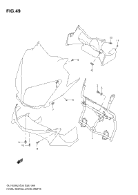 Cowl Body Installation Parts (Model K2/K3)