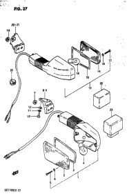 Turn Signal Lamp (Gs1100esd)
