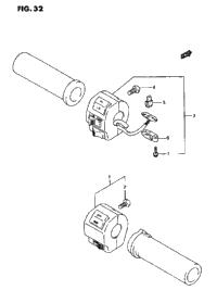 Handle Switch (Model N/P/R)