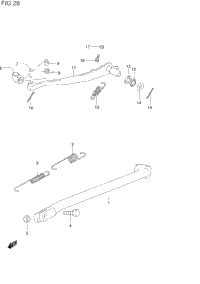 Stand - Rear Brake