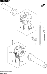 Handle Switch (Gsx-S750zal9 E28)