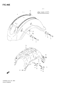 Rear Fender (Model K9)