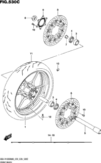 Front Wheel (Gsx-R1000ra)