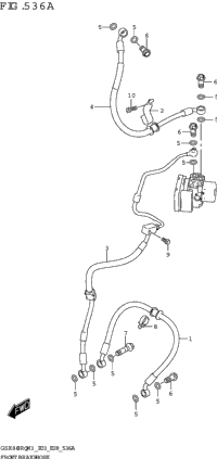 Front Brake Hose