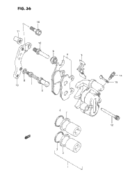 Front Caliper (Model K/L)