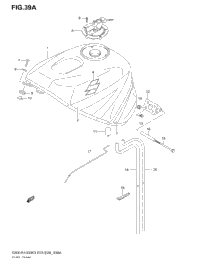 Fuel Tank (Gsx-R1000k4 E3,E28,E33)