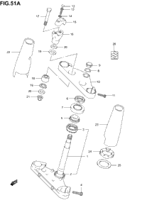 Steering Stem (Model K5)
