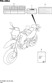 Label (Dr-Z400sm:E03)