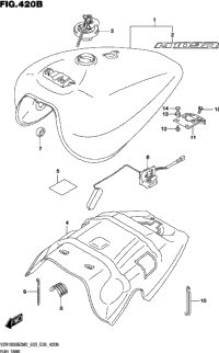Fuel Tank (E03,E28)(See Note 1) 420B