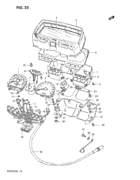 Speedometer - Tachometer (Gs550es3/Ese/Esf/Esg)