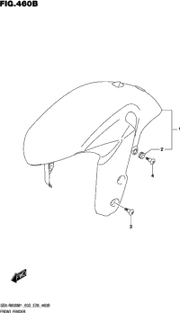 Front Fender (Gsx-R600z)