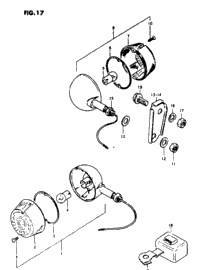 Turn Signal Lamp (Fz50x)