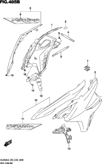 Side Cowling (Dl650xa)