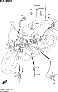 Wiring Harness (Dl650xal7 E28)