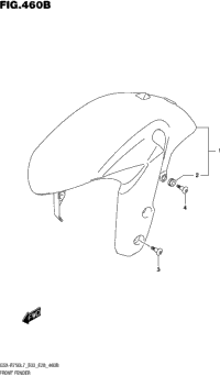 Front Fender (Gsx-R750l7 E28)