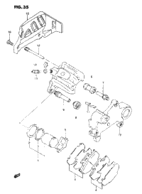 Rear Calipers (Model N)