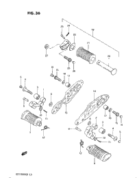 Footrest (Gs1100gkz)