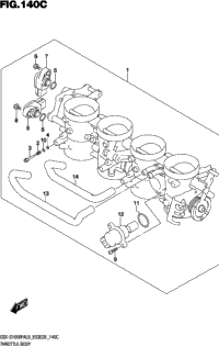 Throttle Body (Gsx-S1000fal9 E33)