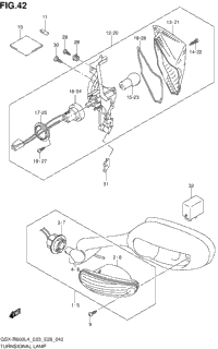Turnsignal Lamp (Gsx-R600l4 E28)