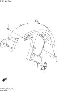 Front Fender (Dl1050rr)